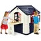 Gymax Kids Playhouse Games Cottage w/ 7 PCS Toy Set and Waterproof Cover